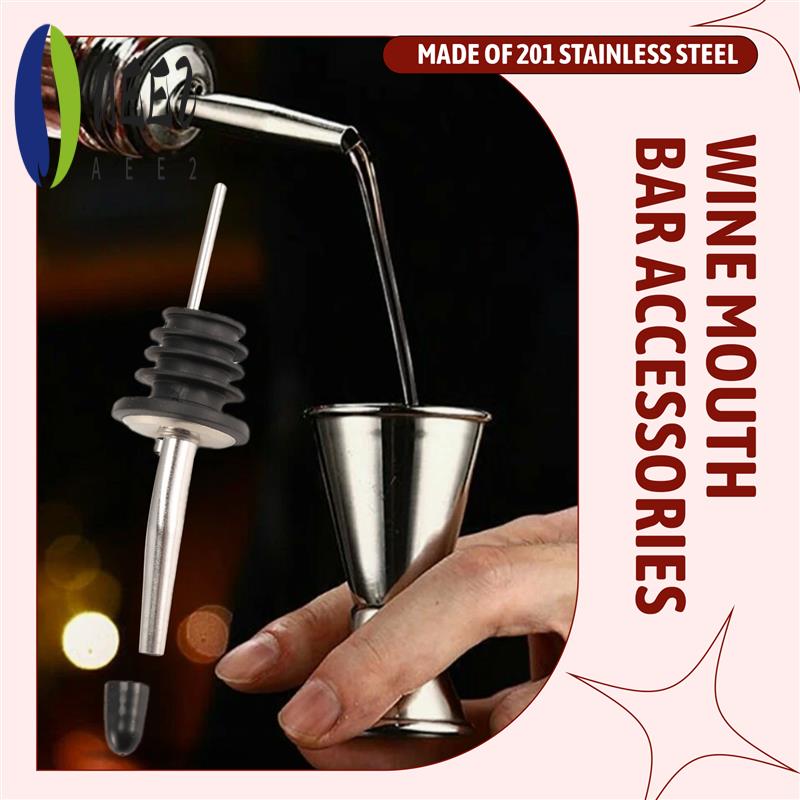 Speed Pourer Cap - AEE2-6Pcs Stainless Steel Pourers,Speed Pourer, Liquor