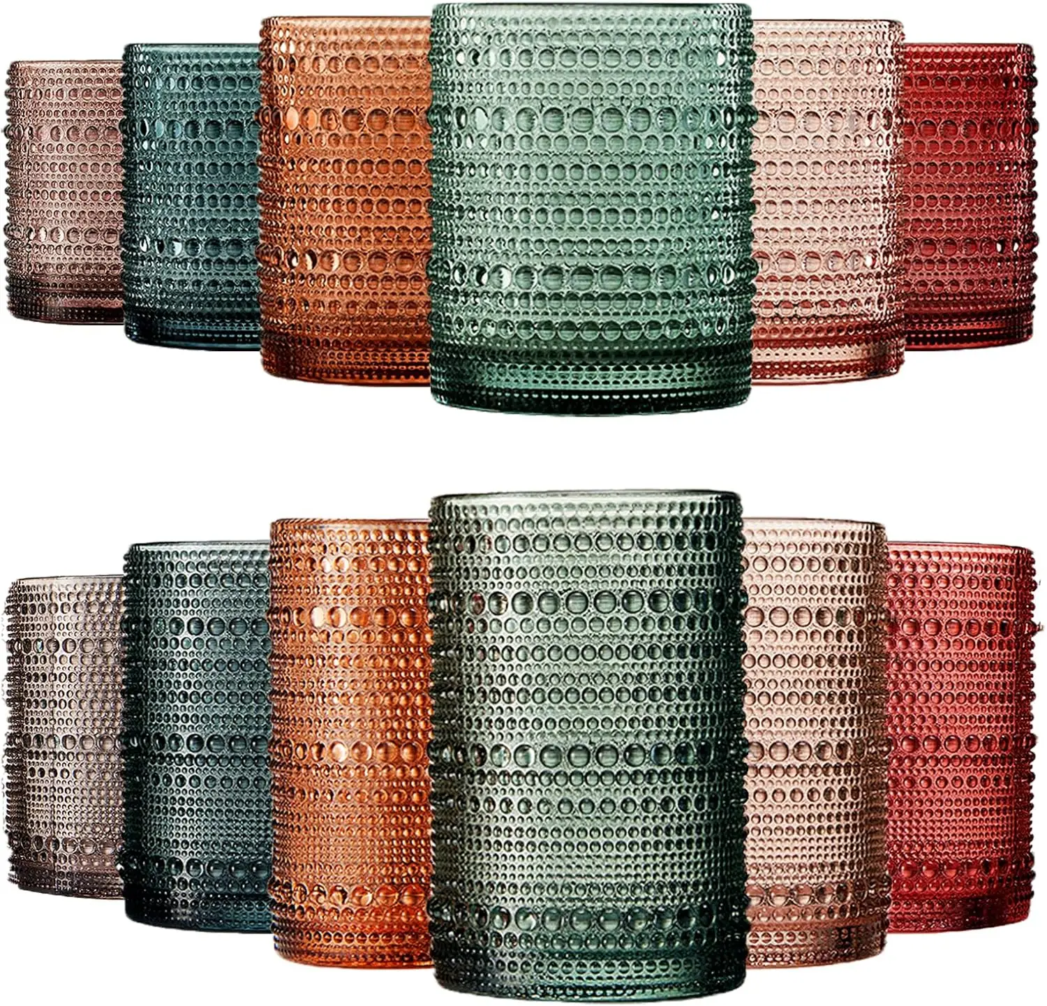 Hobnail Beaded Highball Drinki – Old Fashioned Glass Bewertung und Preis