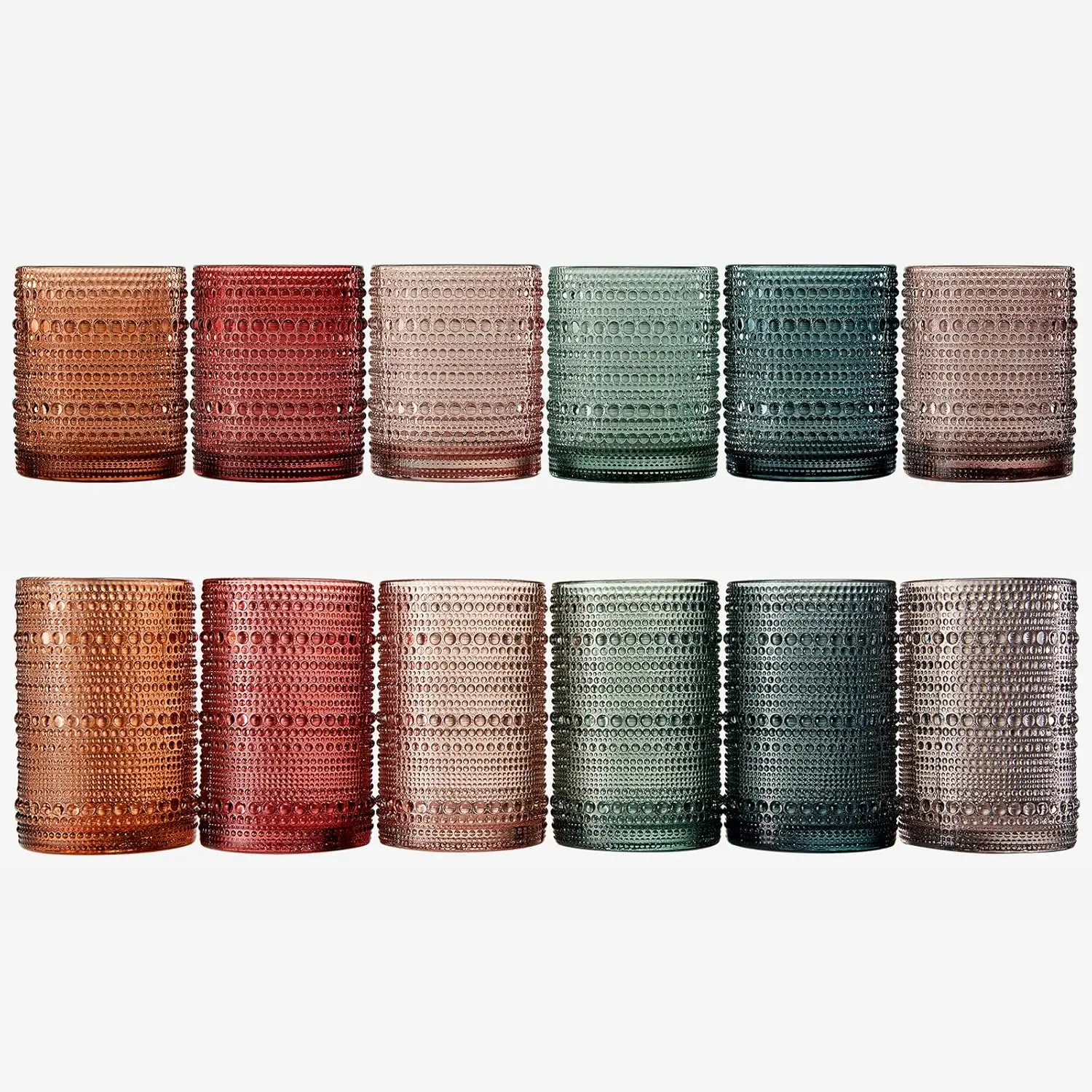 Hobnail Beaded Highball Drinki – Old Fashioned Glass Bewertung und Preis