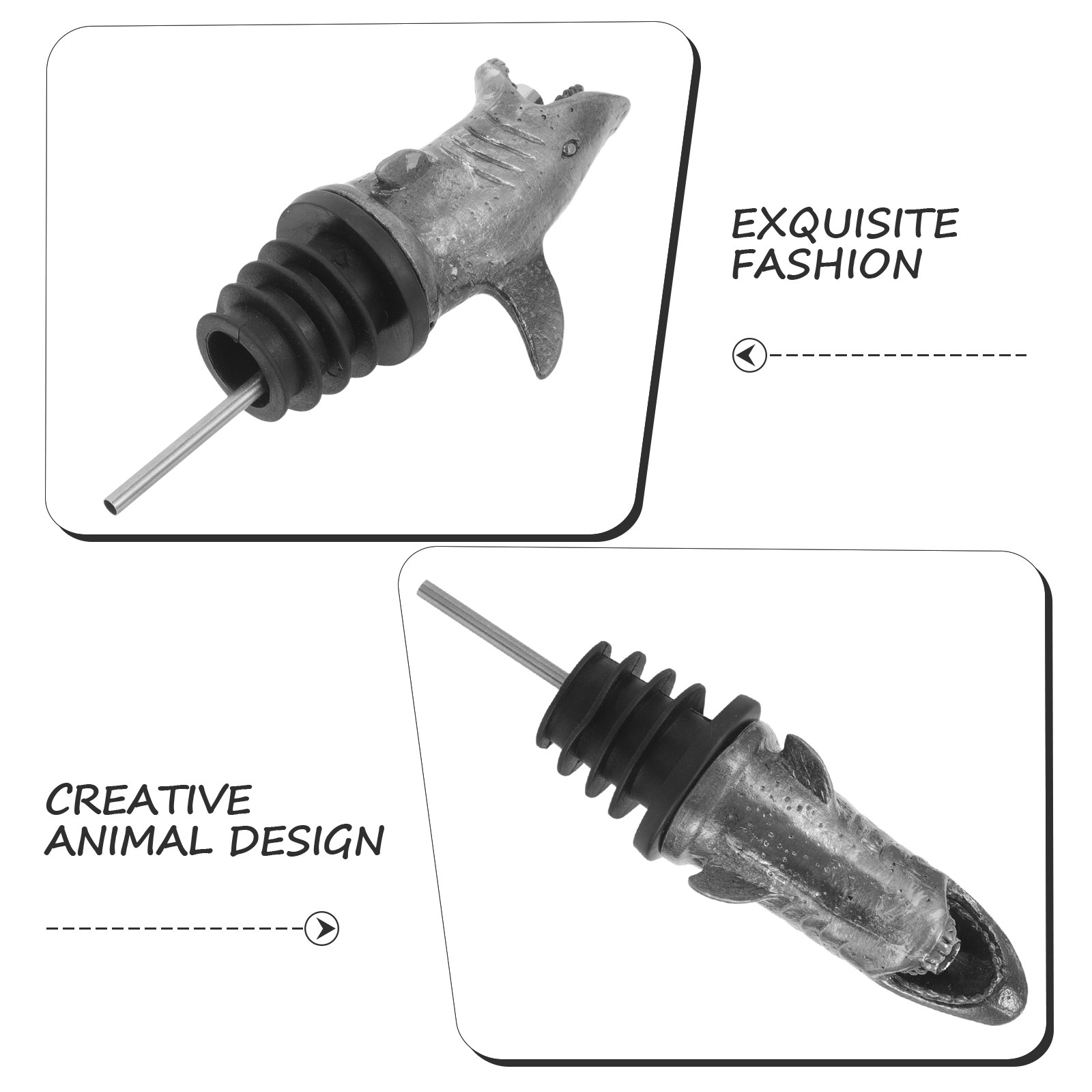 Liquor Bottle Pourer Shark Win – Speed Pourer Cap Bewertung und Preis