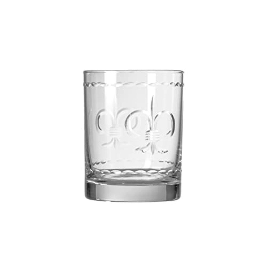Fleur De Lis Double Old Fashio – Old Fashioned Glass Bewertung und Preis