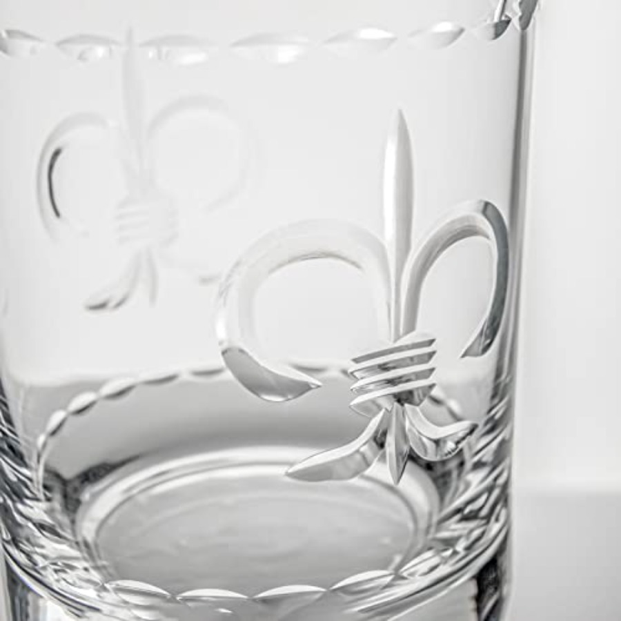 Fleur De Lis Double Old Fashio – Old Fashioned Glass Bewertung und Preis