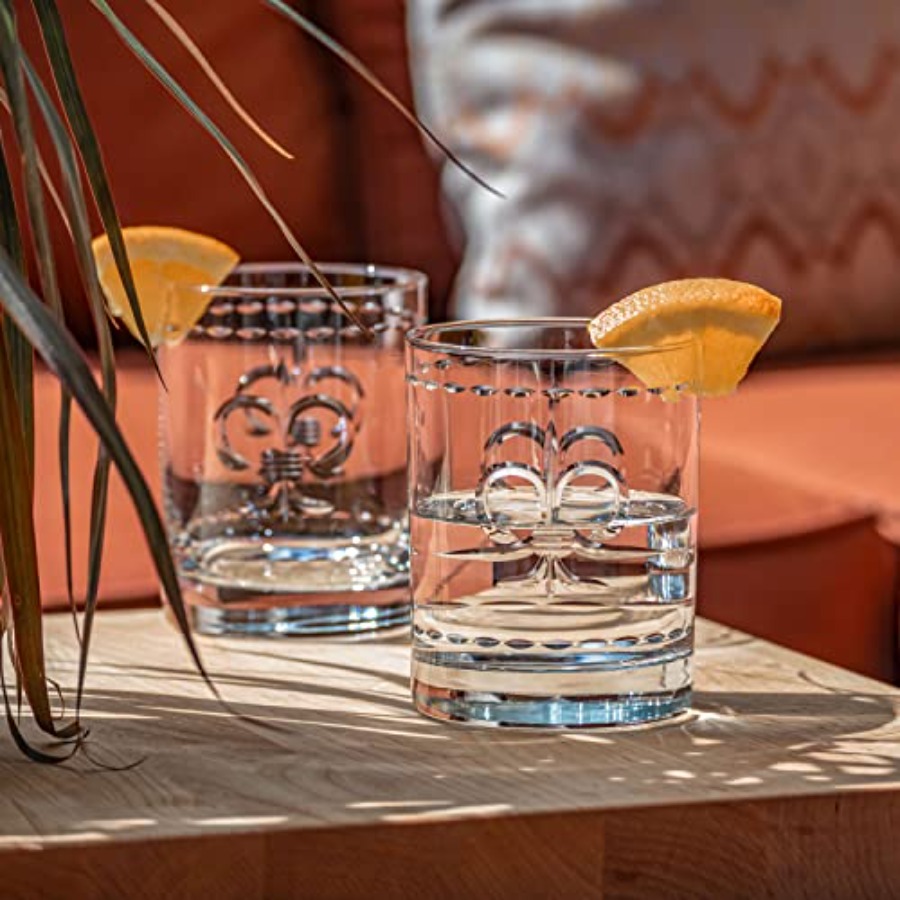 Fleur De Lis Double Old Fashio – Old Fashioned Glass Bewertung und Preis