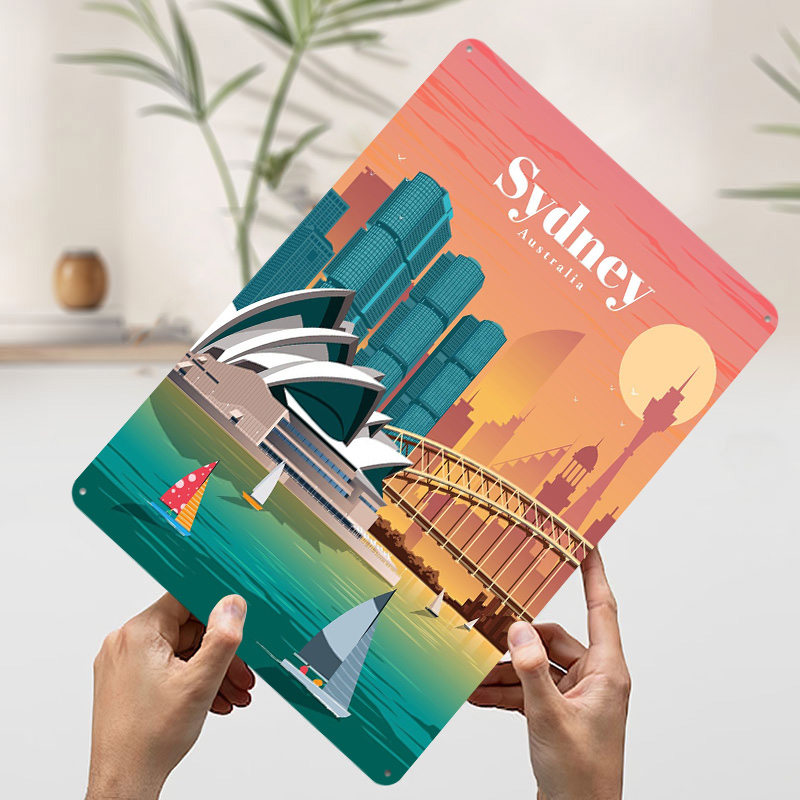 Sydney Poster Wall Art Retro V – Home Bar Sydney Bewertung und Preis