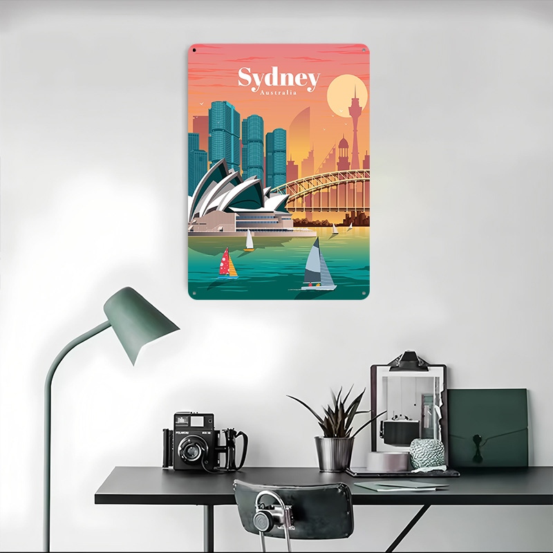 Sydney Poster Wall Art Retro V – Home Bar Sydney Bewertung und Preis