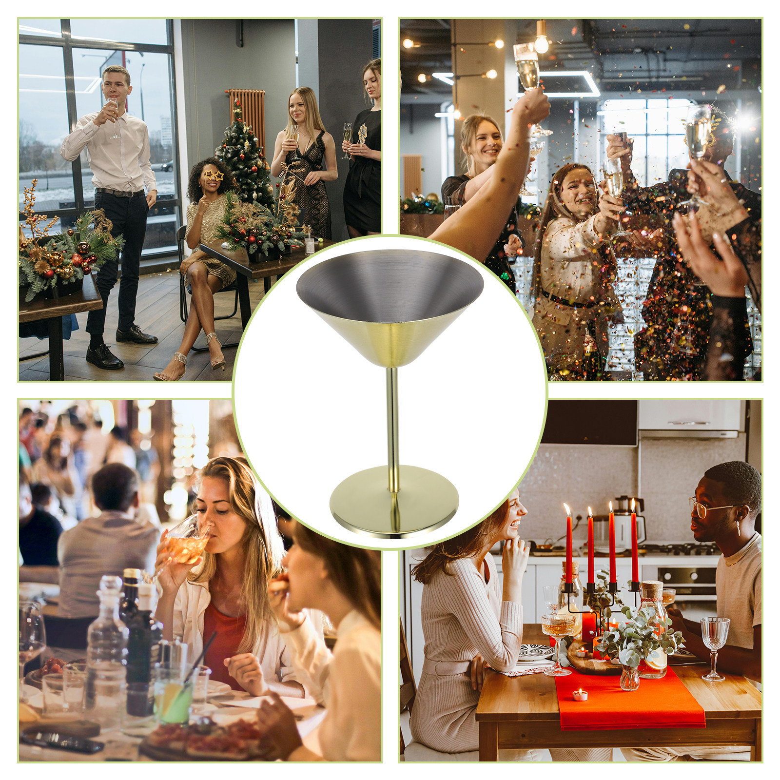 Stainless Steel Cocktail Cup P – Home Bar Lounge Bewertung und Preis