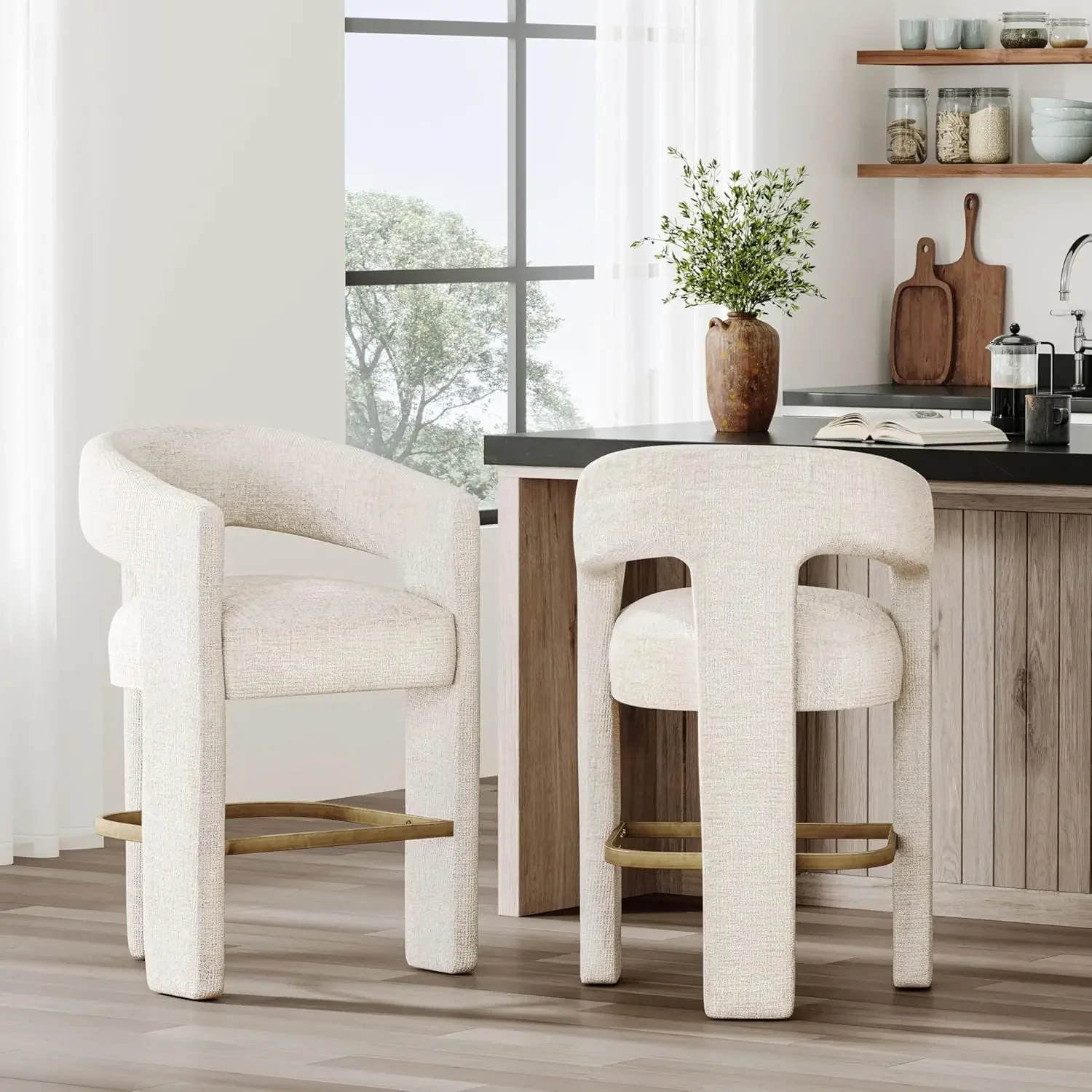 Jofran Upholstered Counter Sto – Home Bar And Counter Bewertung und Preis