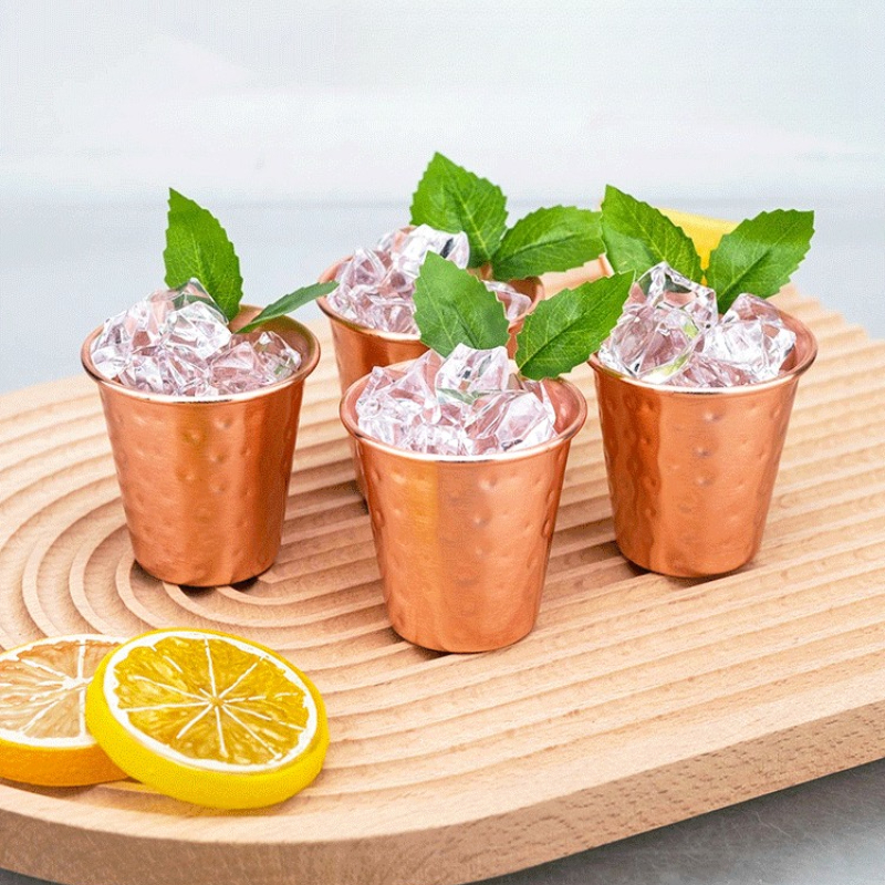 1pc 70ml Copper Vintage Style  – Mule Copper Mug Bewertung und Preis