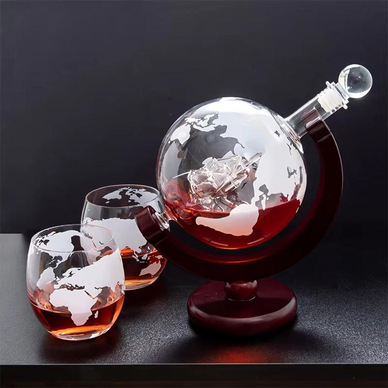 850ML Creative Globe Decanter  – Decanter Globe Set Bewertung und Preis