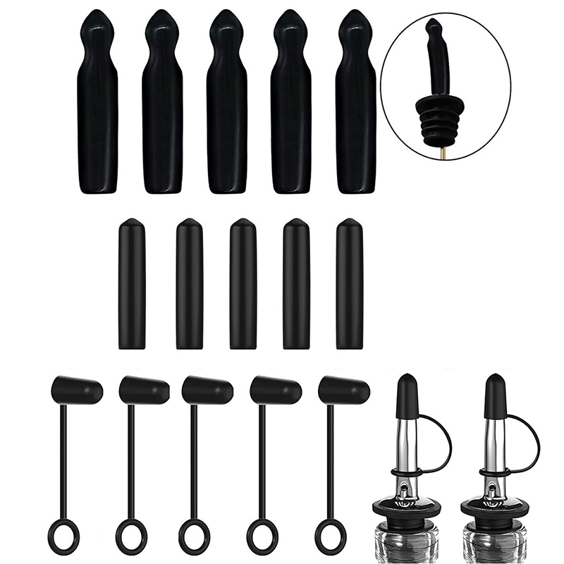 10pcs Rubber Pourer Cap Winte  – Speed Pourer Cap Bewertung und Preis