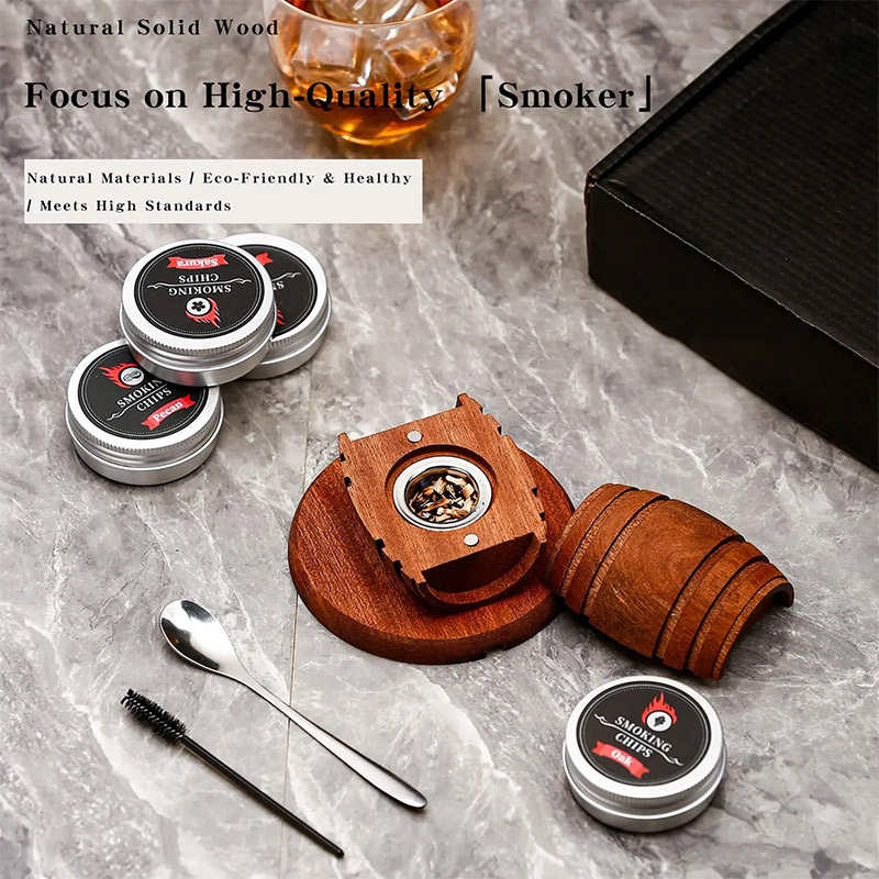 Wooden Cocktail Smoker Kit Smo – Smoking Gun Kit Bewertung und Preis