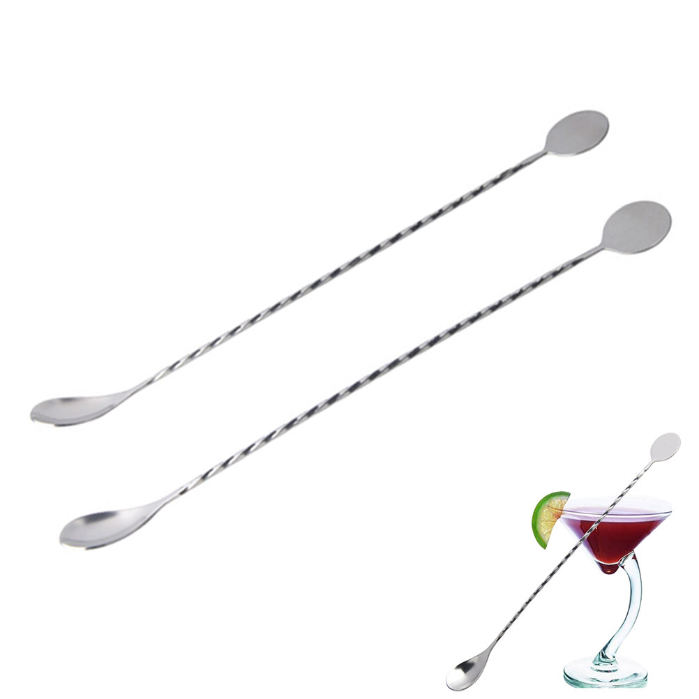2Pcs Cocktail Bar Spoon Twiste – Bar Spoon Twisted Bewertung und Preis