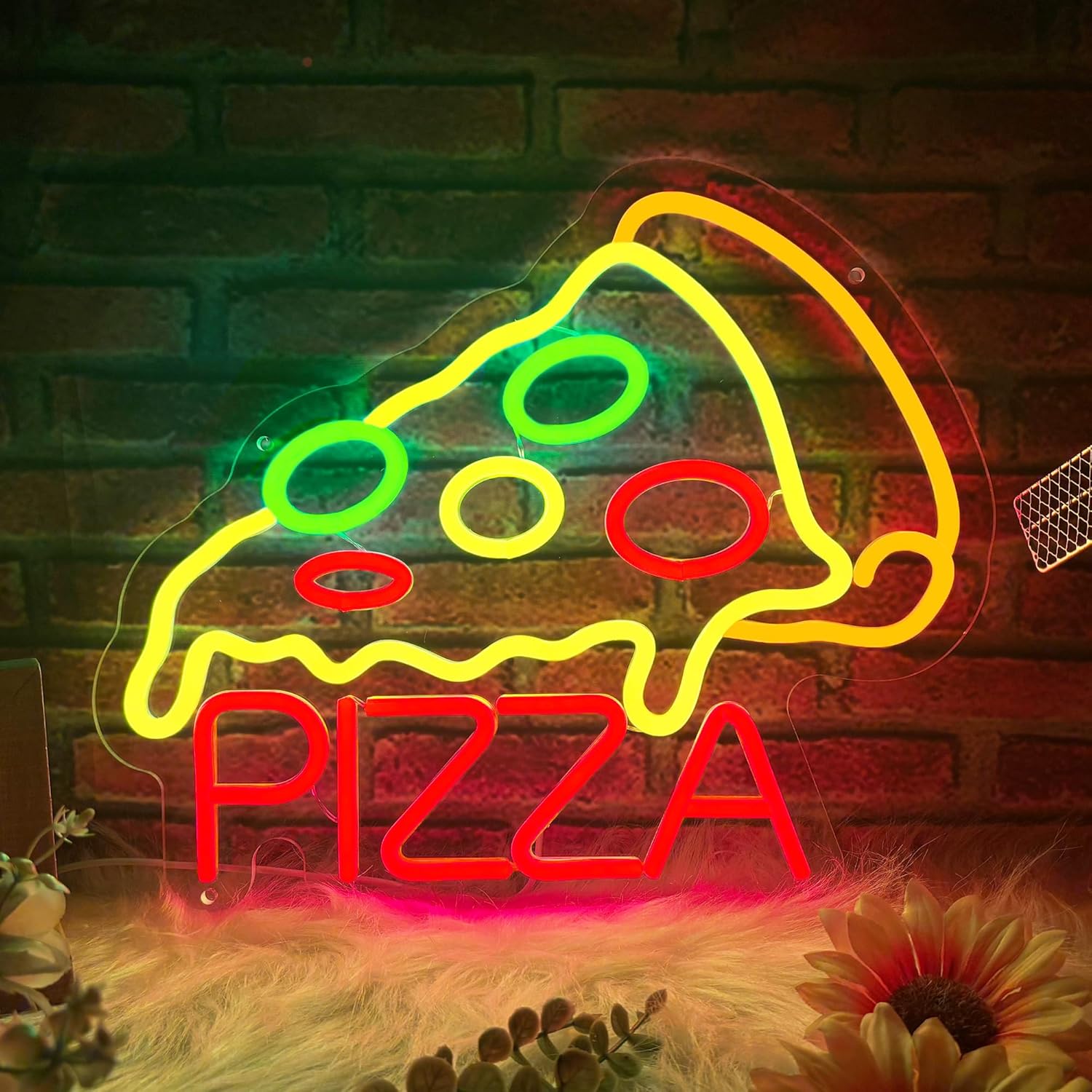 Pizza Neon Sign Business USB L – Home Bar And Kitchen Bewertung und Preis