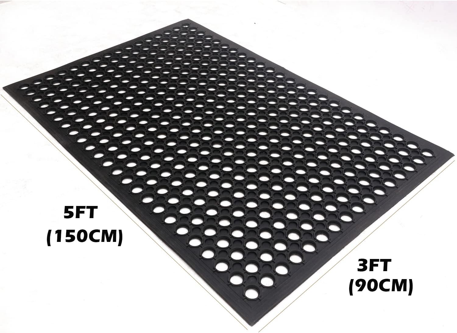 Rubber Floor Mat 3x5FT Anti Fa – Bar Mat Rubber Bewertung und Preis