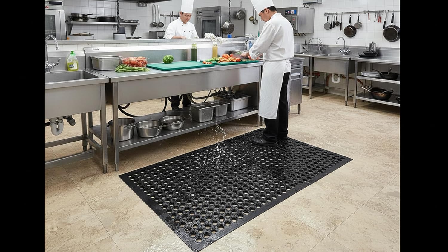 Rubber Floor Mat 3x5FT Anti Fa – Bar Mat Rubber Bewertung und Preis