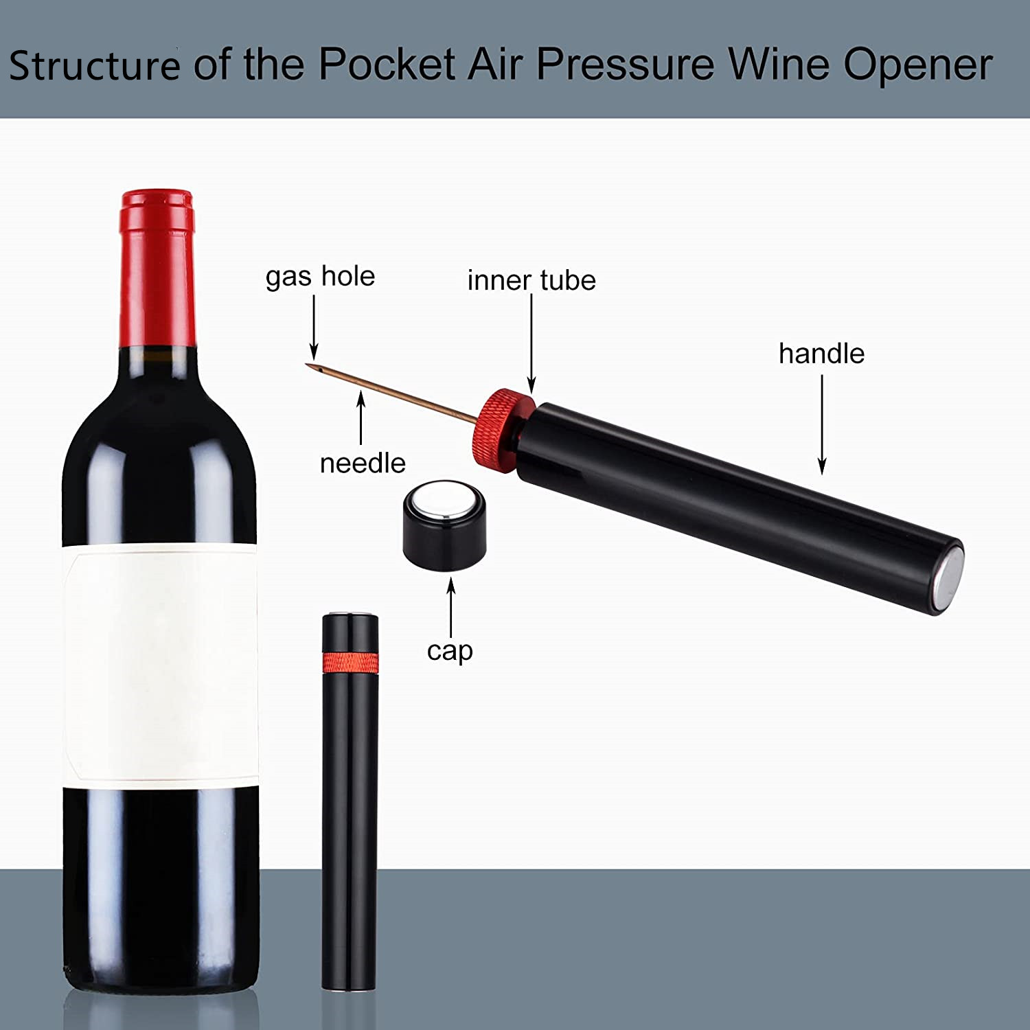 Portable Wine Bottle Opener, A – Wine Preservation Pump Bewertung und Preis