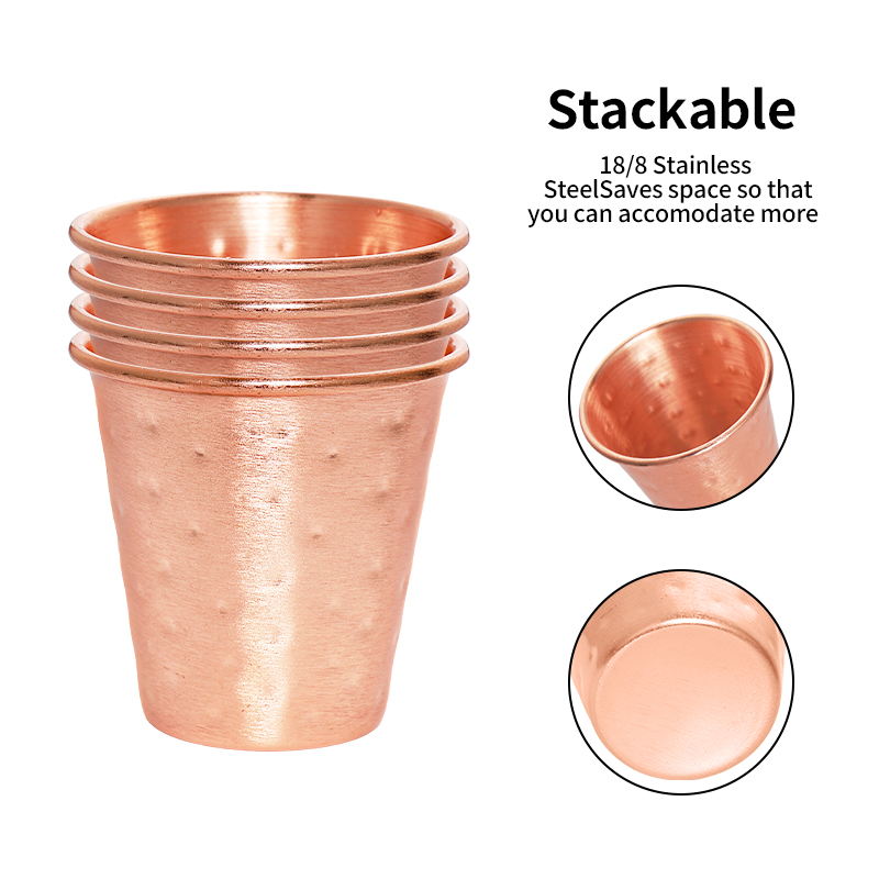 Set of 4/6 Copper Plating Beer – Mule Copper Mug Bewertung und Preis