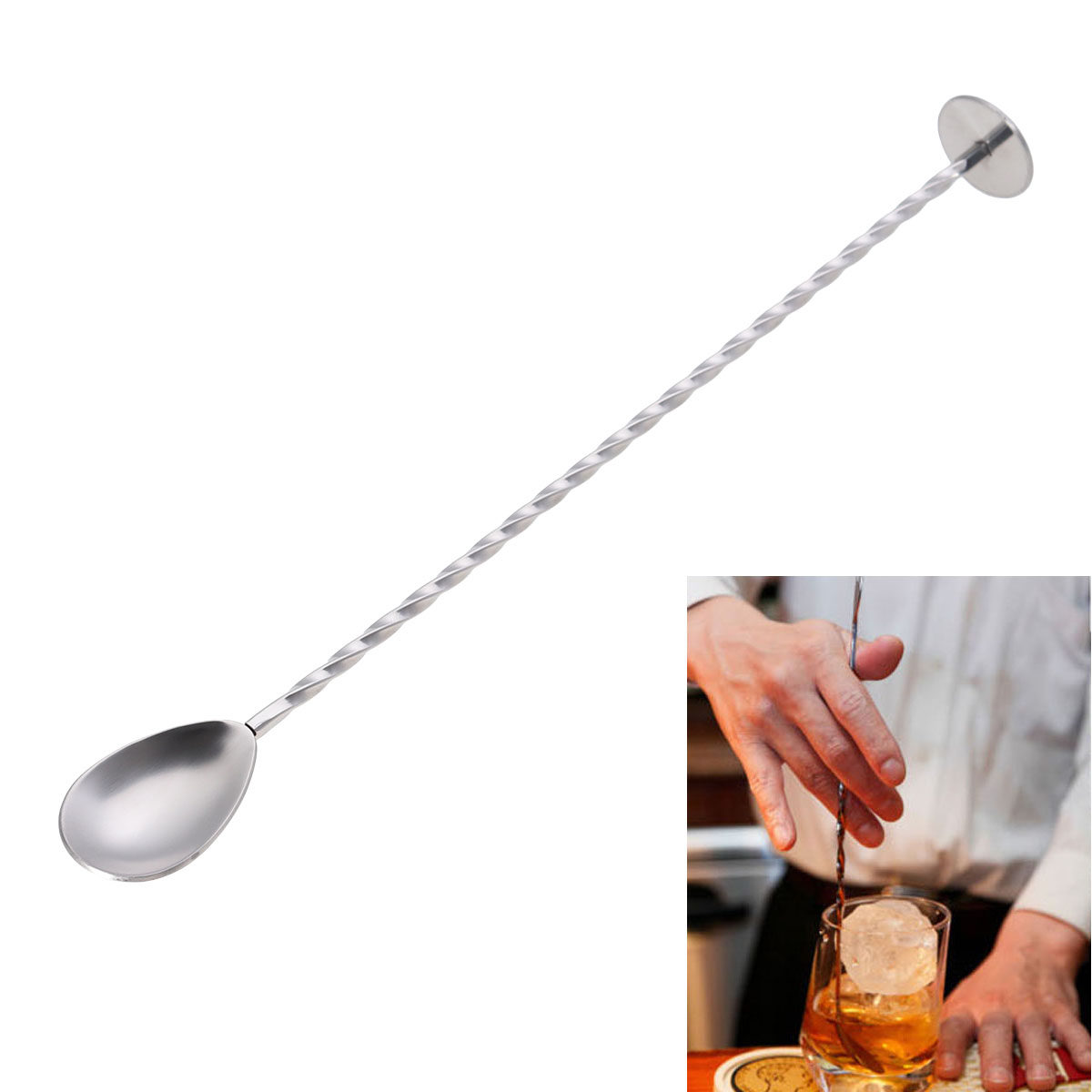 304 Stainless Steel Twisted Ba – Bar Spoon Twisted Bewertung und Preis