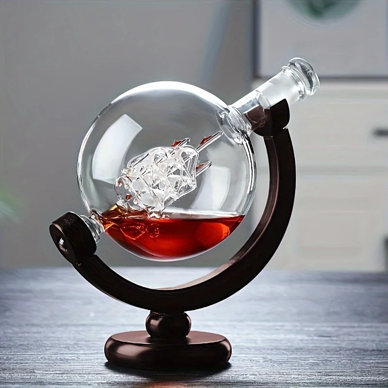 Globe Shaped Whiskey Decanter  – Decanter Globe Set Bewertung und Preis