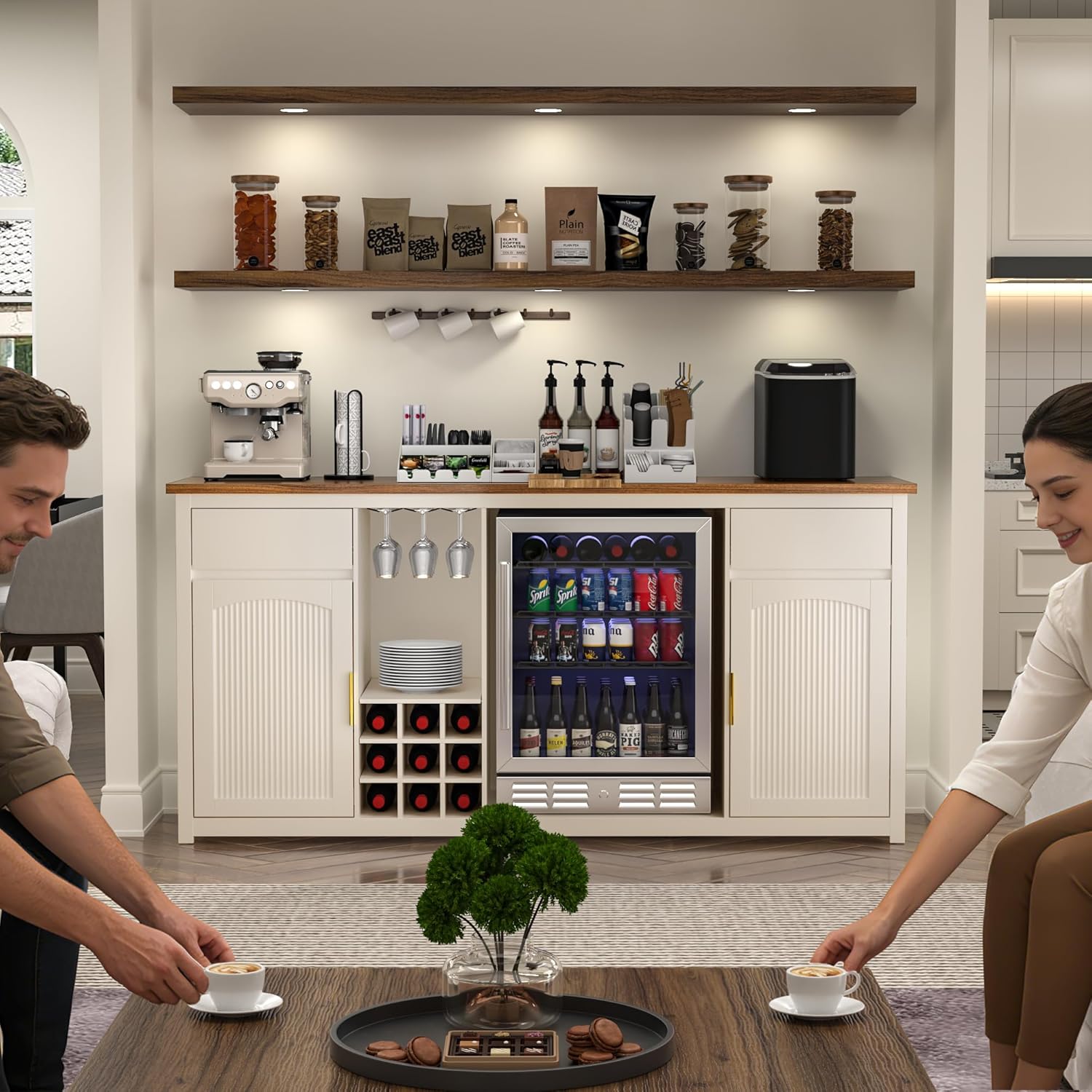 Extra Long Bar Cabinet Fridge  – Home Bar And Cabinet Bewertung und Preis