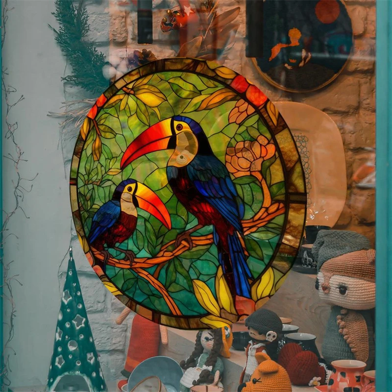 Retro Colorful Stained Humming – Old Fashioned Glass Bewertung und Preis