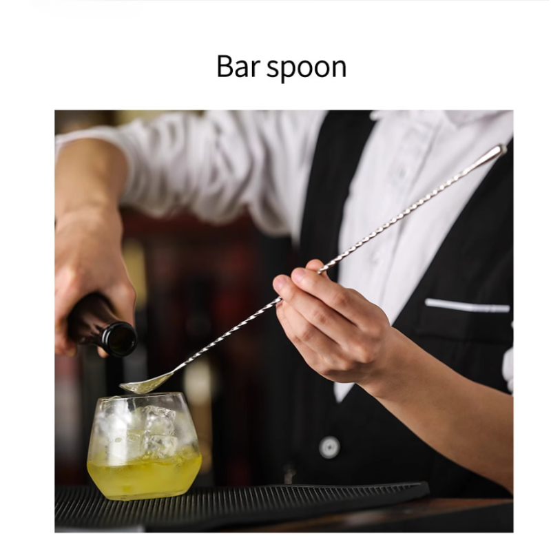 1Pcs Cocktail Bar Spoon Stainl – Bar Spoon Twisted Bewertung und Preis