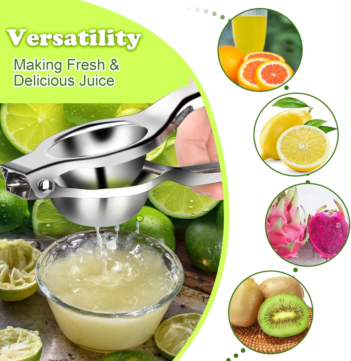 1/2/3pcs Stainless Steel Lemon – Citrus Juicer Bar Bewertung und Preis