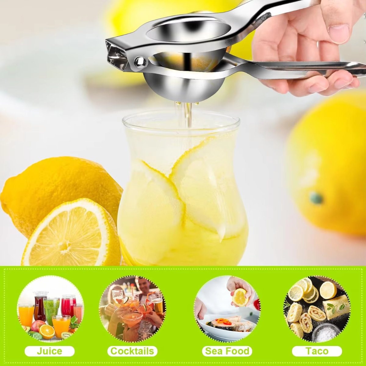 1/2/3pcs Stainless Steel Lemon – Citrus Juicer Bar Bewertung und Preis