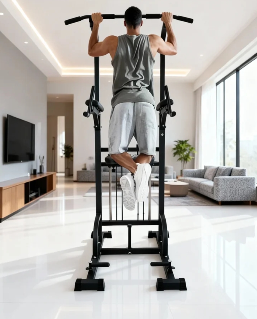 Power Tower Pull-Up Dip Statio – Home Bar Setup Bewertung und Preis
