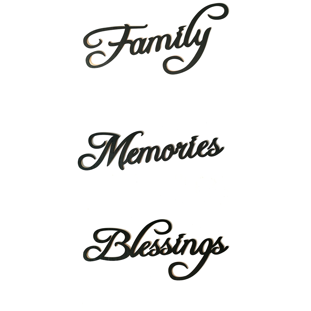 Family Memories Blessings Lett – Home Bar Word Bewertung und Preis