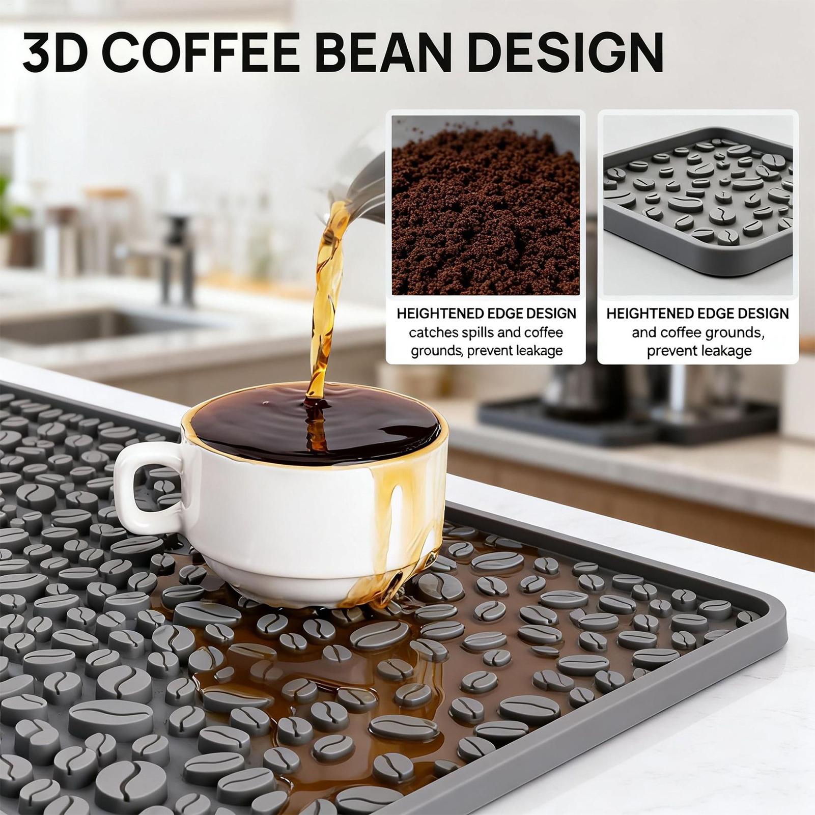 Silicone Coffee Bar Mat 16x8 I – Bar Mat Rubber Bewertung und Preis