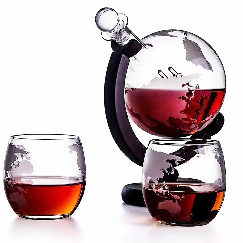 Whiskey Glass Set Crystal Glob – Decanter Globe Set Bewertung und Preis