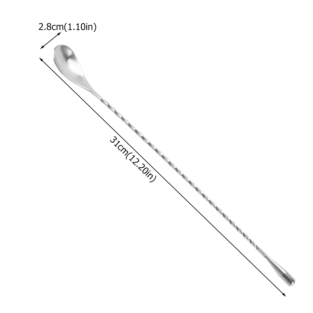 Long Stirring Spoon Stainless  – Bar Spoon Twisted Bewertung und Preis