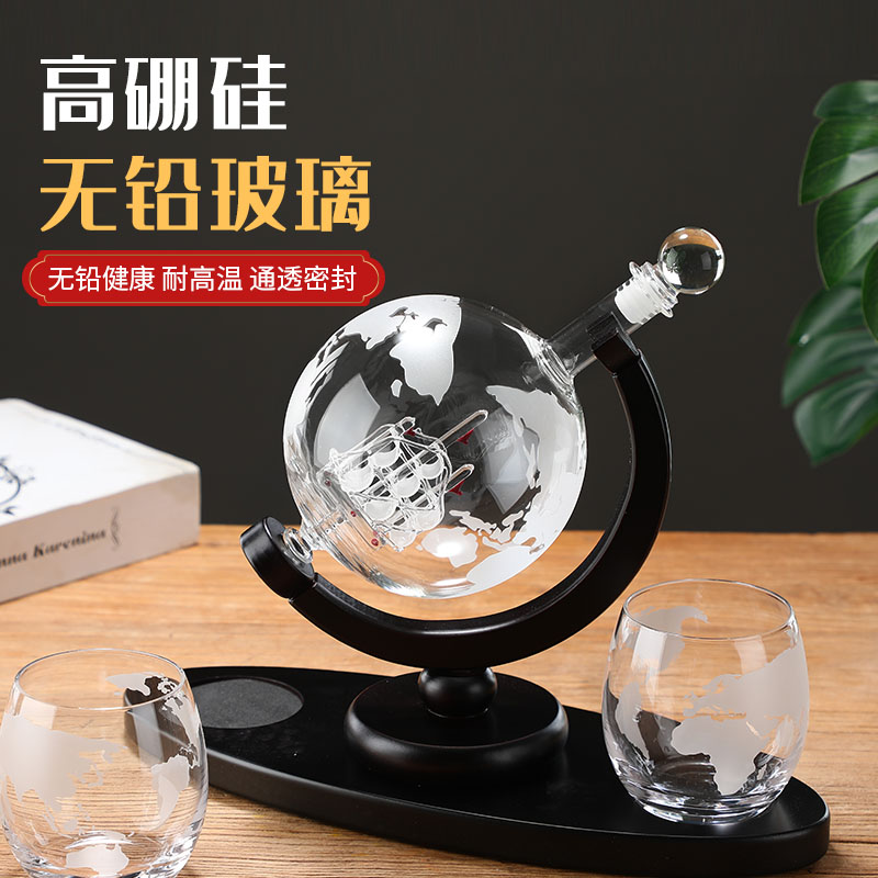 Globe sparkling wine glass bot – Decanter Globe Set Bewertung und Preis