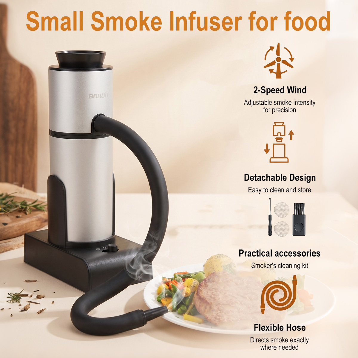 BORUiT SK303 Portable Food Col – Smoking Gun Kit Bewertung und Preis