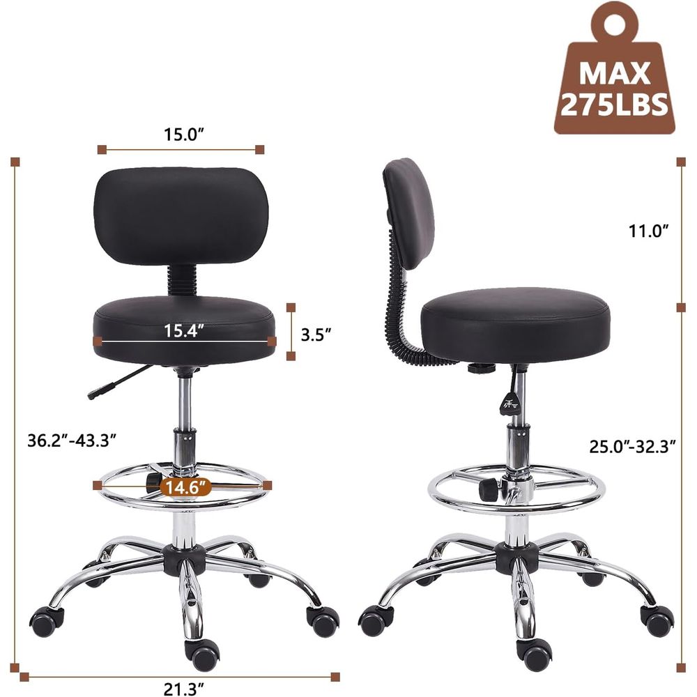 Adjustable Swivel Bar Stool wi – Home Bar And Kitchen Bewertung und Preis
