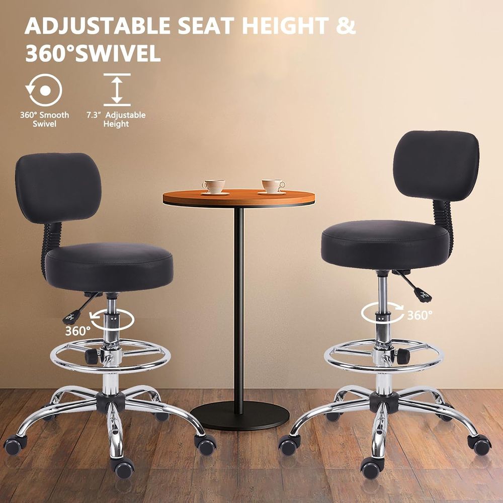 Adjustable Swivel Bar Stool wi – Home Bar And Kitchen Bewertung und Preis