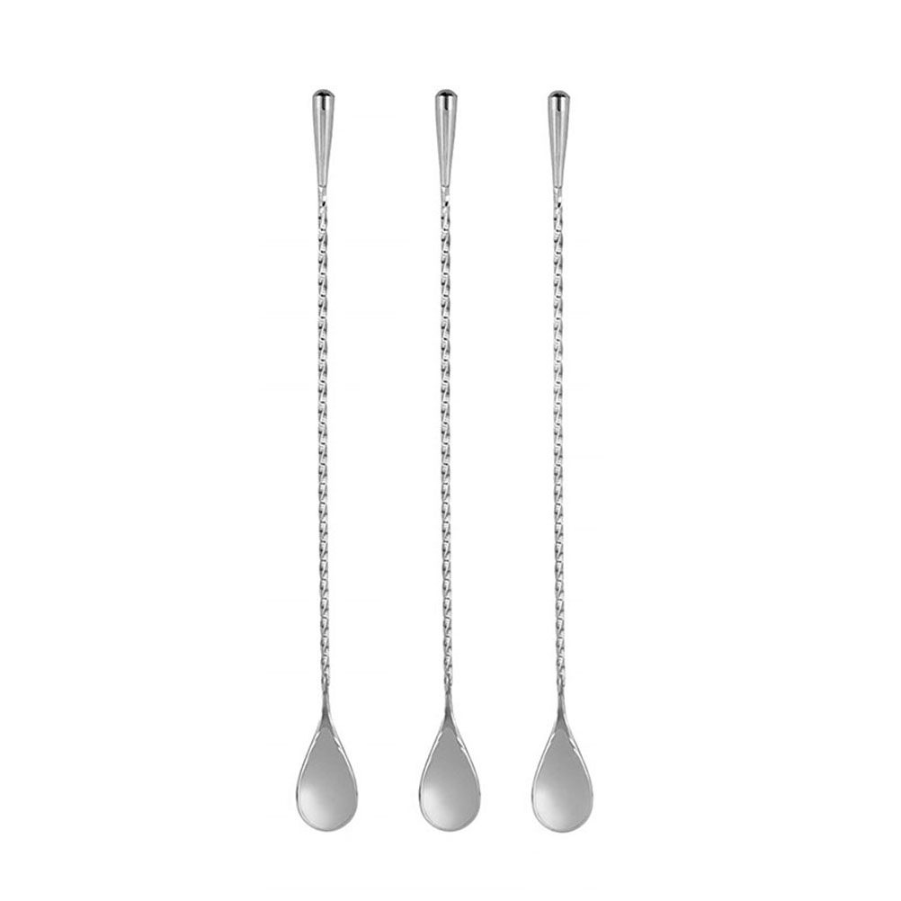 2Pcs Long Stainless Steel Cock – Bar Spoon Twisted Bewertung und Preis