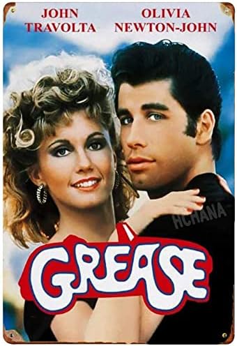 Grease Classic Movie Tin Sign, – Home Bar And Coffee Bewertung und Preis