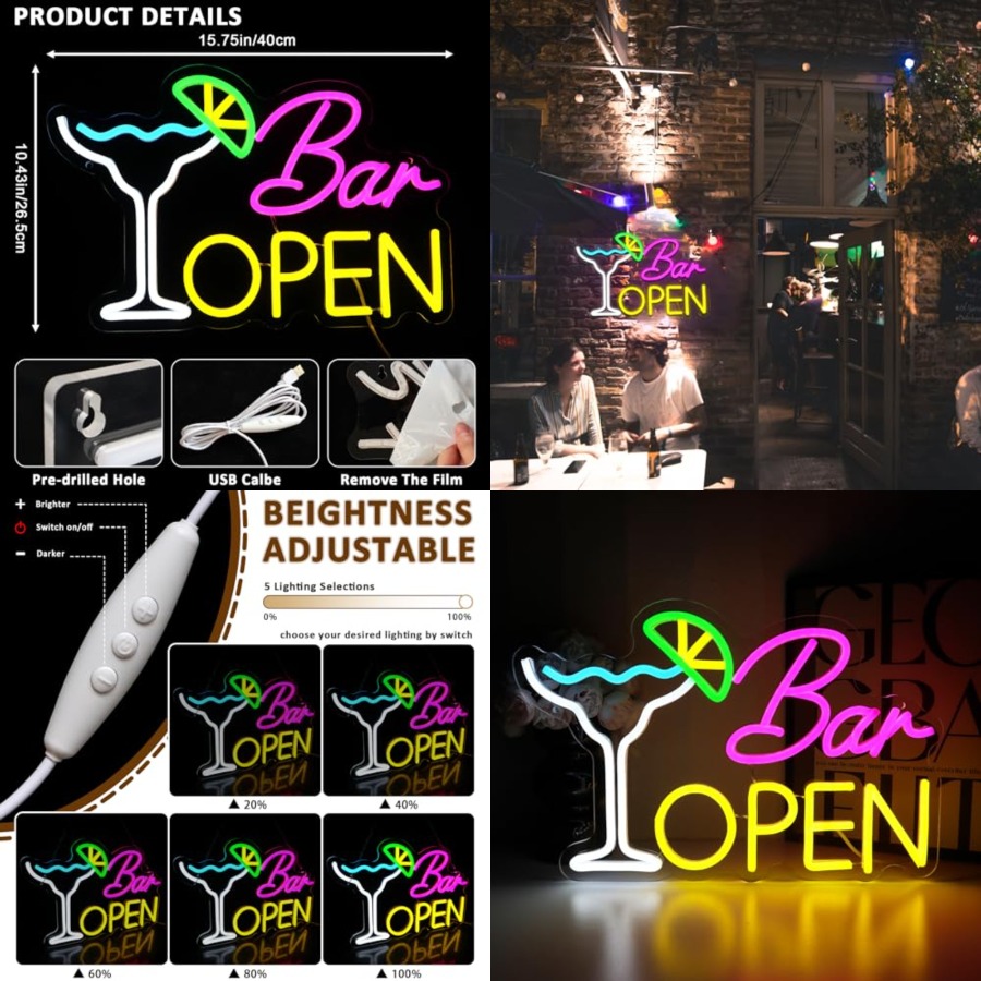 Sign for Business, Neon Open S – Home Bar And Coffee Bewertung und Preis