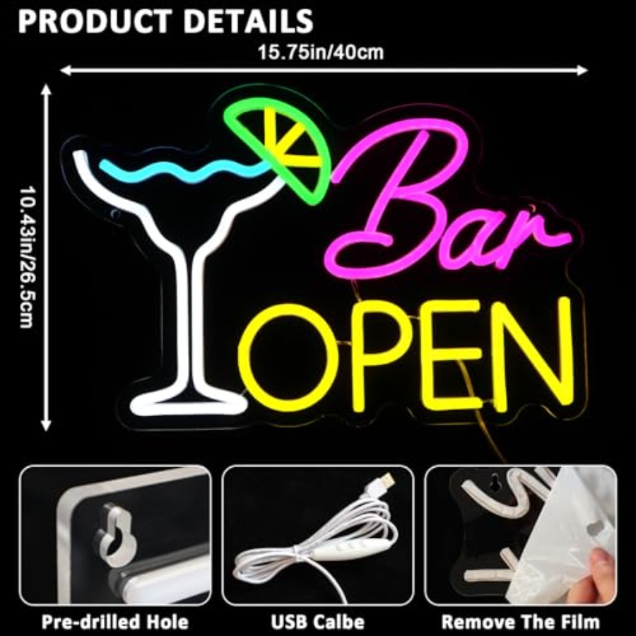 Sign for Business, Neon Open S – Home Bar And Coffee Bewertung und Preis