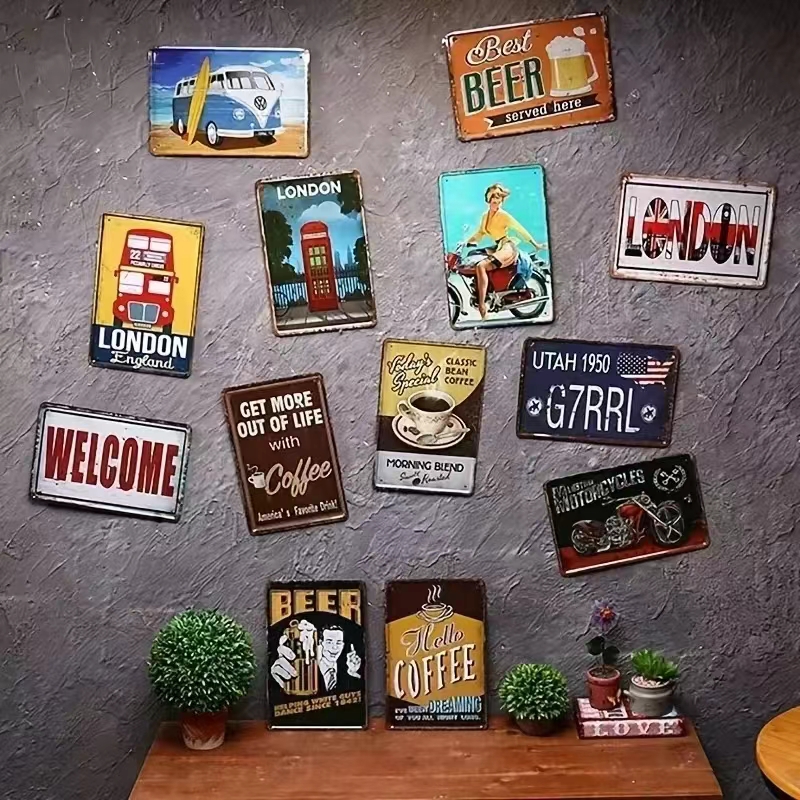 Custom Iron Wall Decor Vintage – Home Bar Word Bewertung und Preis