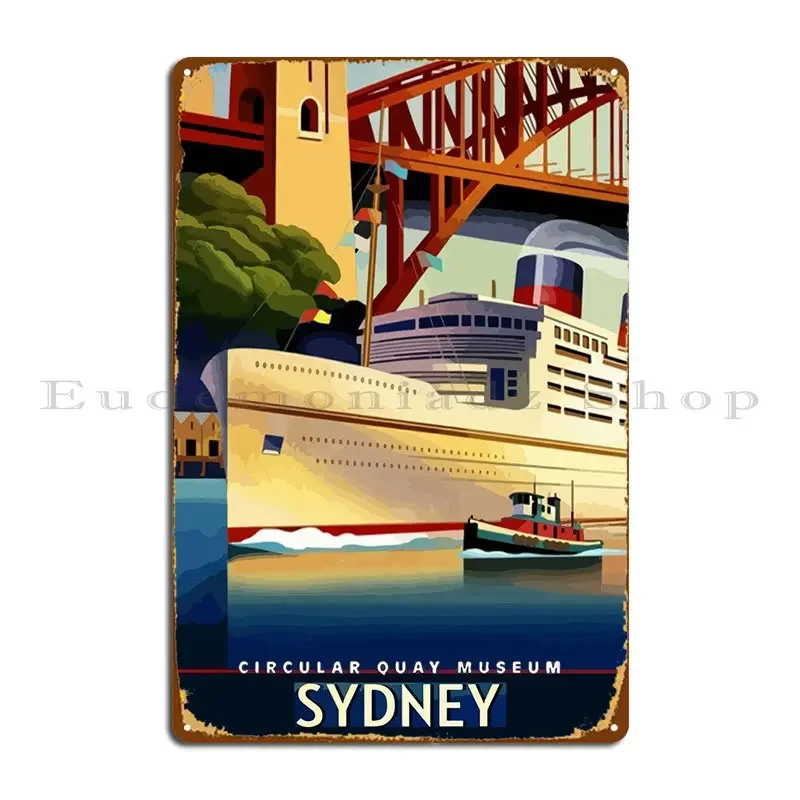 Travel To Sydney Metal Sign Cl – Home Bar Sydney Bewertung und Preis