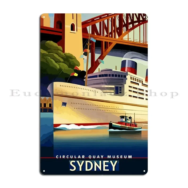 Travel To Sydney Metal Sign Cl – Home Bar Sydney Bewertung und Preis
