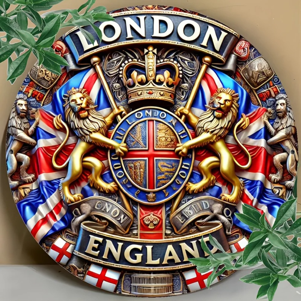 'Tudor Heraldry Relic' Enamel  – Home Bar Lounge Bewertung und Preis