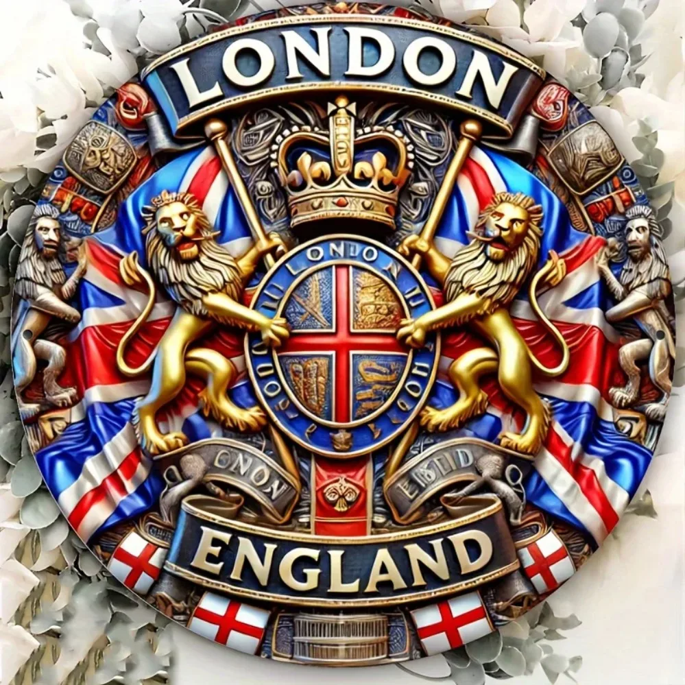 'Tudor Heraldry Relic' Enamel  – Home Bar Lounge Bewertung und Preis