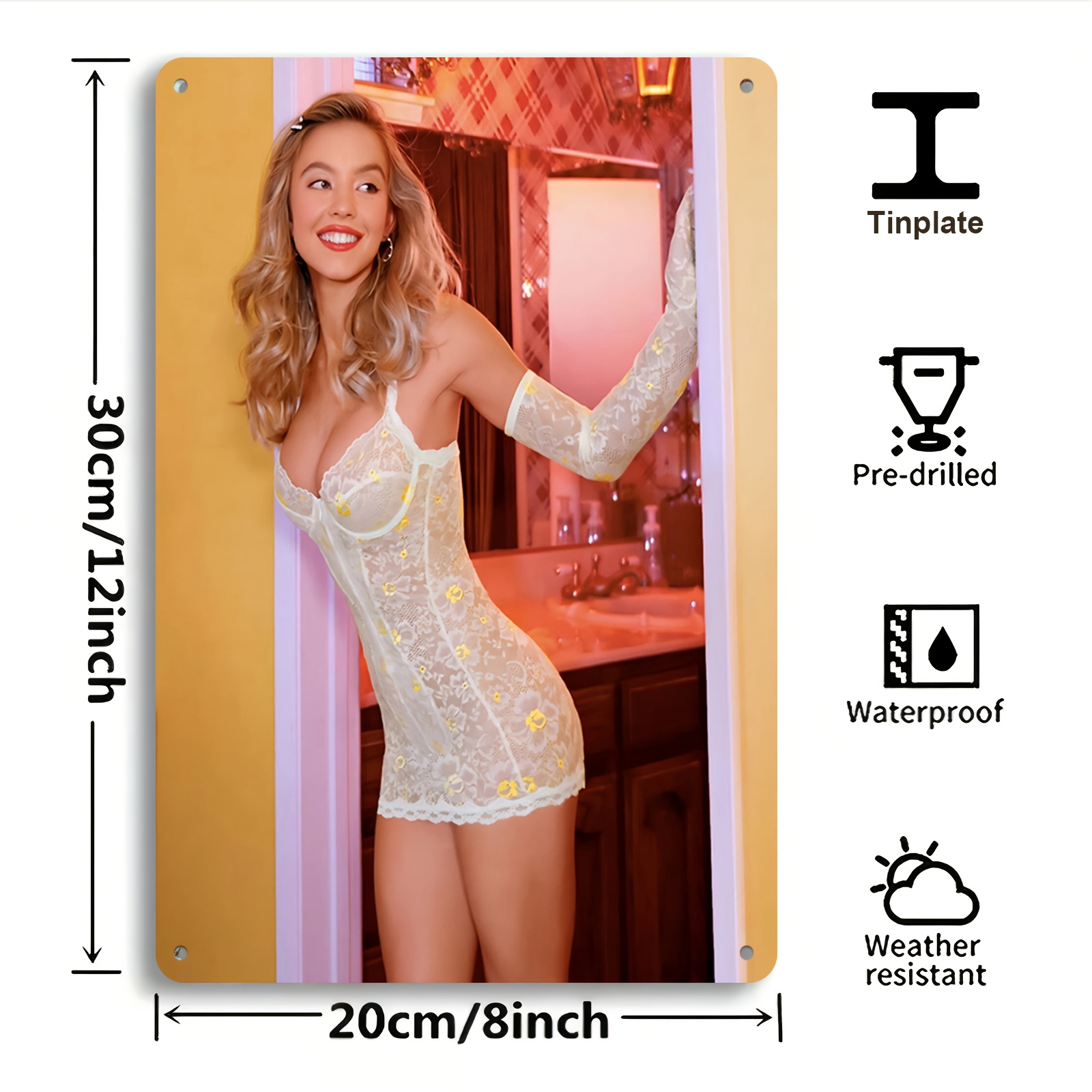 Sydney Sweeney Euphoria Metal  – Home Bar Sydney Bewertung und Preis