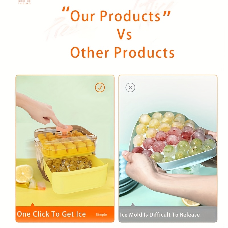48 Cells Ice Cube Tray Easy Co – Home Bar And Fridge Bewertung und Preis