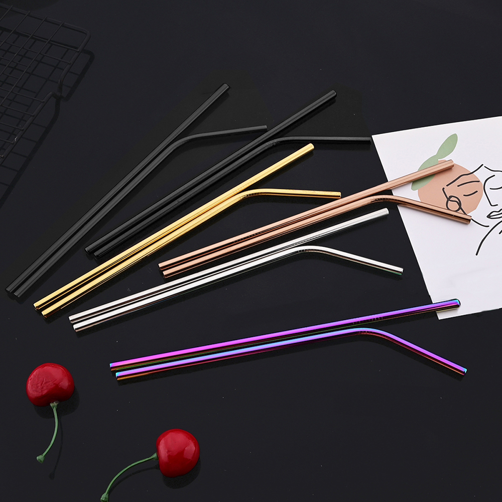 14Pcs Reusable Rose Gold Straw – Home Bar Setup Bewertung und Preis