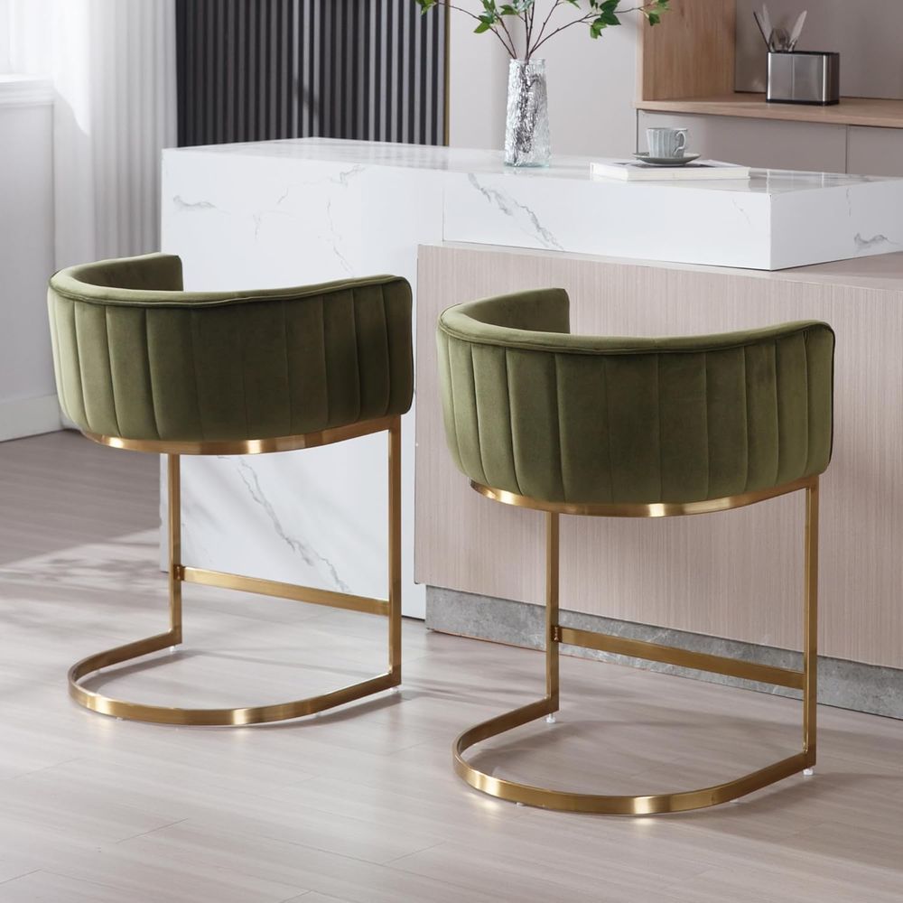 24 Velvet Upholstered Counter  – Home Bar And Counter Bewertung und Preis